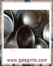 wrought iron decorative balls - Ornamental Iron decorative balls - gate decorative balls  - mild steel decorative balls - decorative balls - manufacturers exporters suppliers in india