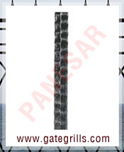 wrought iron decorative bars - Ornamental Iron decorative bars - gate decorative bars  - mild steel decorative bars - decorative bars - manufacturers exporters suppliers in india