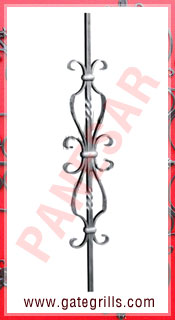 Wrought Iron Panels, Ornamental Iron Panels, Gate Panels, Gate Railings panels, Mild Steel Gate Panels, fencing panels, gate grill panels, stair panels manufacturers exporters suppliers in india