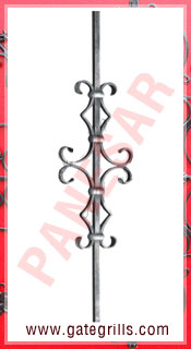 Wrought Iron Panels, Ornamental Iron Panels, Gate Panels, Gate Railings panels, Mild Steel Gate Panels, fencing panels, gate grill panels, stair panels manufacturers exporters suppliers in india