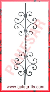 Wrought Iron Panels, Ornamental Iron Panels, Gate Panels, Gate Railings panels, Mild Steel Gate Panels, fencing panels, gate grill panels, stair panels manufacturers exporters suppliers in india