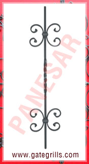 Wrought Iron Panels, Ornamental Iron Panels, Gate Panels, Gate Railings panels, Mild Steel Gate Panels, fencing panels, gate grill panels, stair panels manufacturers exporters suppliers in india