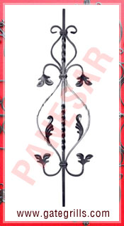 Wrought Iron Panels, Ornamental Iron Panels, Gate Panels, Gate Railings panels, Mild Steel Gate Panels, fencing panels, gate grill panels, stair panels manufacturers exporters suppliers in india