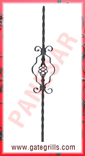 Wrought Iron Panels, Ornamental Iron Panels, Gate Panels, Gate Railings panels, Mild Steel Gate Panels, fencing panels, gate grill panels, stair panels manufacturers exporters suppliers in india