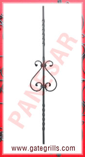 Wrought Iron Panels, Ornamental Iron Panels, Gate Panels, Gate Railings panels, Mild Steel Gate Panels, fencing panels, gate grill panels, stair panels manufacturers exporters suppliers in india