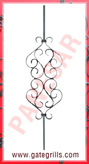 Wrought Iron Panels, Ornamental Iron Panels, Gate Panels, Gate Railings panels, Mild Steel Gate Panels, fencing panels, gate grill panels, stair panels manufacturers exporters suppliers in india