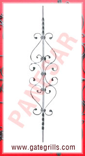 Wrought Iron Panels, Ornamental Iron Panels, Gate Panels, Gate Railings panels, Mild Steel Gate Panels, fencing panels, gate grill panels, stair panels manufacturers exporters suppliers in india