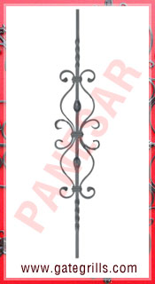 Wrought Iron Panels, Ornamental Iron Panels, Gate Panels, Gate Railings panels, Mild Steel Gate Panels, fencing panels, gate grill panels, stair panels manufacturers exporters suppliers in india