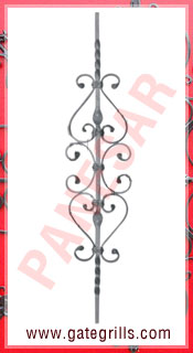 Wrought Iron Panels, Ornamental Iron Panels, Gate Panels, Gate Railings panels, Mild Steel Gate Panels, fencing panels, gate grill panels, stair panels manufacturers exporters suppliers in india