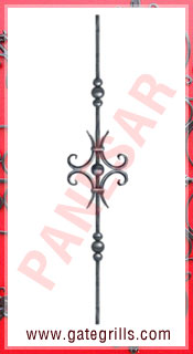 Wrought Iron Panels, Ornamental Iron Panels, Gate Panels, Gate Railings panels, Mild Steel Gate Panels, fencing panels, gate grill panels, stair panels manufacturers exporters suppliers in india