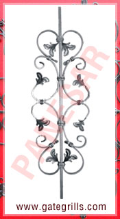 Wrought Iron Panels, Ornamental Iron Panels, Gate Panels, Gate Railings panels, Mild Steel Gate Panels, fencing panels, gate grill panels, stair panels manufacturers exporters suppliers in india