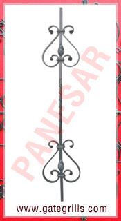 Wrought Iron Panels, Ornamental Iron Panels, Gate Panels, Gate Railings panels, Mild Steel Gate Panels, fencing panels, gate grill panels, stair panels manufacturers exporters suppliers in india