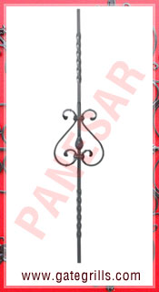 Wrought Iron Panels, Ornamental Iron Panels, Gate Panels, Gate Railings panels, Mild Steel Gate Panels, fencing panels, gate grill panels, stair panels manufacturers exporters suppliers in india