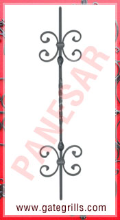 Wrought Iron Panels, Ornamental Iron Panels, Gate Panels, Gate Railings panels, Mild Steel Gate Panels, fencing panels, gate grill panels, stair panels manufacturers exporters suppliers in india