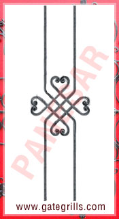 Wrought Iron Panels, Ornamental Iron Panels, Gate Panels, Gate Railings panels, Mild Steel Gate Panels, fencing panels, gate grill panels, stair panels manufacturers exporters suppliers in india