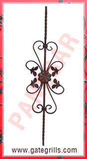 Wrought Iron Panels, Ornamental Iron Panels, Gate Panels, Gate Railings panels, Mild Steel Gate Panels, fencing panels, gate grill panels, stair panels manufacturers exporters suppliers in india