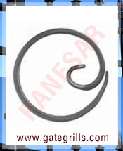 wrought iron decorative rings - Ornamental Iron decorative rings - gate decorative rings  - mild steel decorative rings - decorative rings - manufacturers exporters suppliers in india