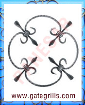 Wrought Iron Rosesets -  Rosettes - Ornamental Iron Rosesets -  Rosettes - gate  Rosesets -  Rosettes - mild steel  Rosesets -  Rosettes - cast iron  Rosesets -  Rosettes - gate  Rosesets -  Rosettes manufacturers exporters suppliers in india