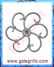 Wrought Iron Rosesets -  Rosettes - Ornamental Iron Rosesets -  Rosettes - gate  Rosesets -  Rosettes - mild steel  Rosesets -  Rosettes - cast iron  Rosesets -  Rosettes - gate  Rosesets -  Rosettes manufacturers exporters suppliers in india