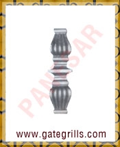 Wrought Iron collars - Ornamental Iron collars - gate collars - mild steel collars - cast iron collars - gate bushes manufacturers exporters suppliers in india