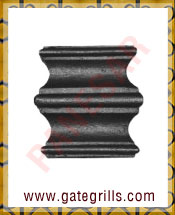 Wrought Iron collars - Ornamental Iron collars - gate collars - mild steel collars - cast iron collars - gate bushes manufacturers exporters suppliers in india